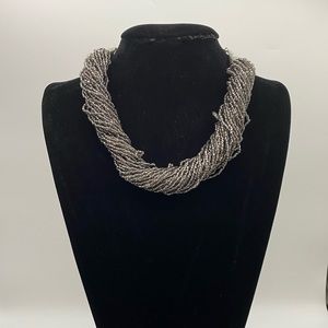 Seed-Bead Multi-Strand necklace